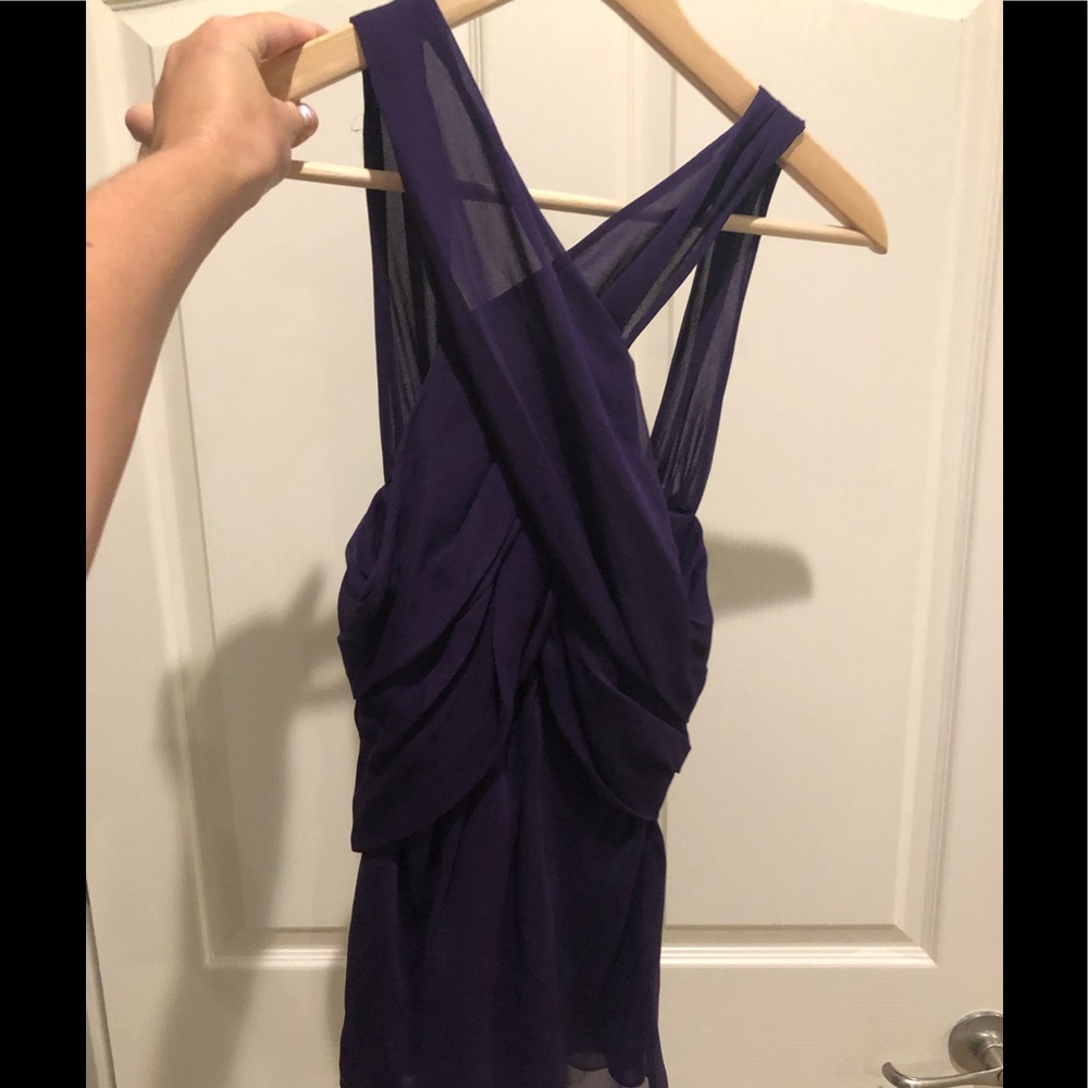 Diane von Furstenberg purple top - brand new